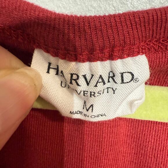 Grayson Threads Red Harvard University Cropped Tank Top Sz M - Picture 5 of 12